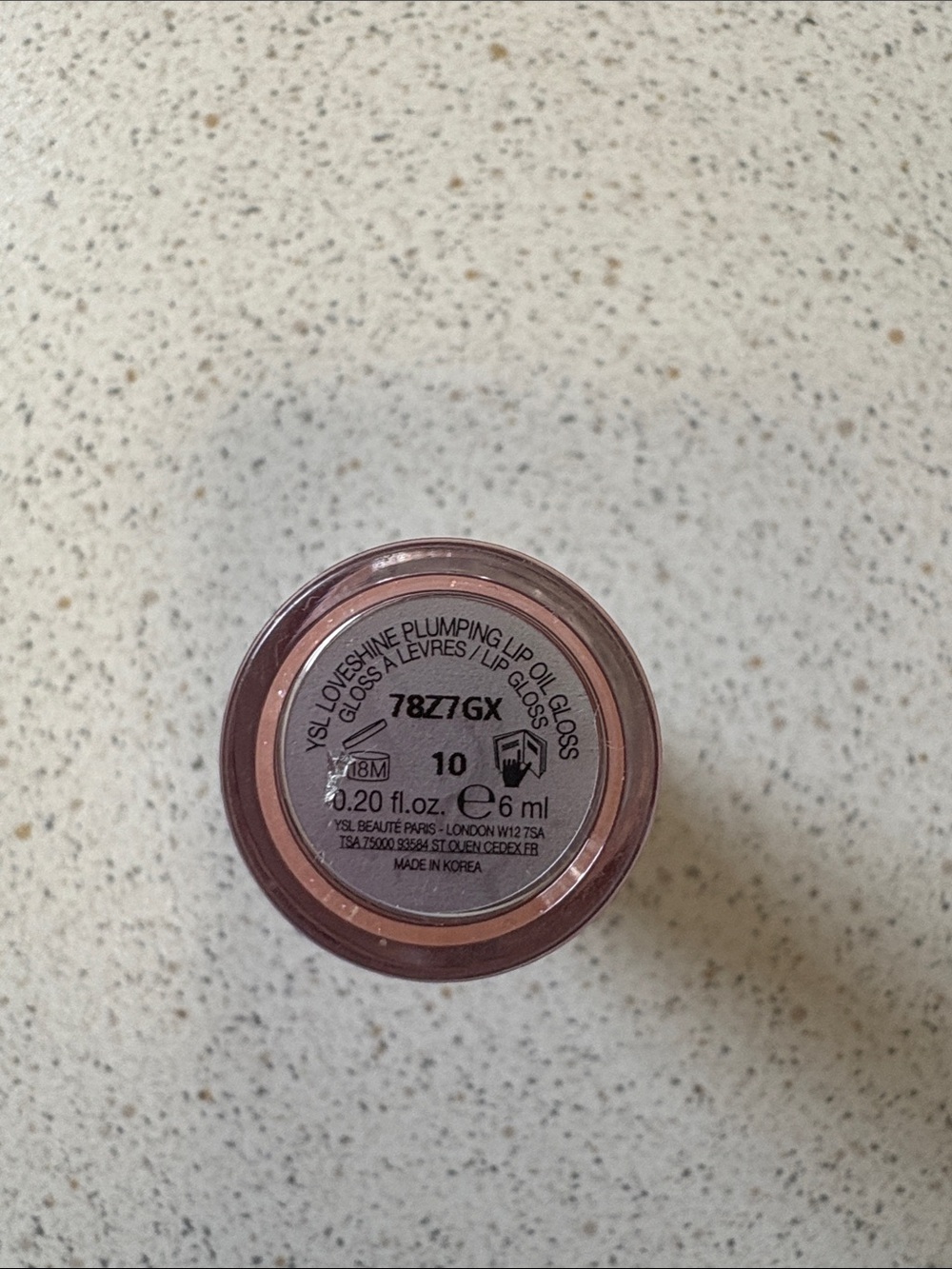 YSL - Yves Saint Laurent lip oil. New Color -10 - Picture 2 of 3